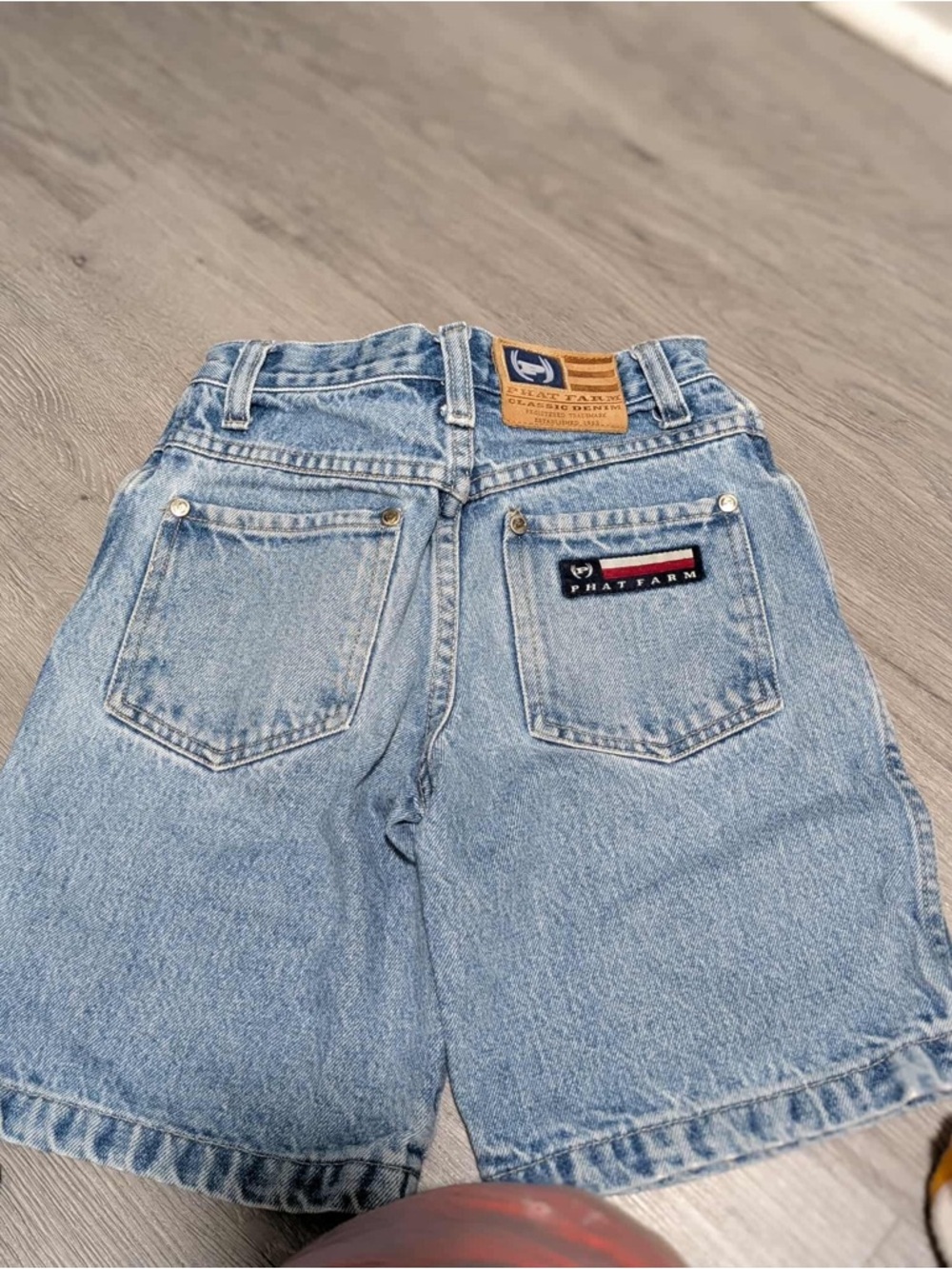 Vintage 5t grunge 5t skater denim phat farm shorts